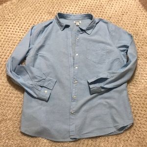 Old Navy ladies  blue button down size XL